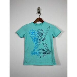 Old Navy Boys The Legend of Zelda Graphic T-Shirt Size M (8) Teal